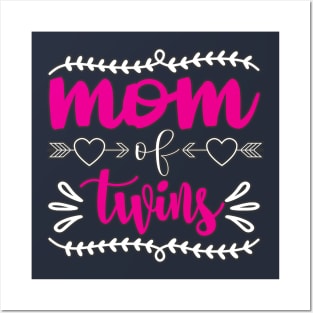 Mom of twins Posters and Art
